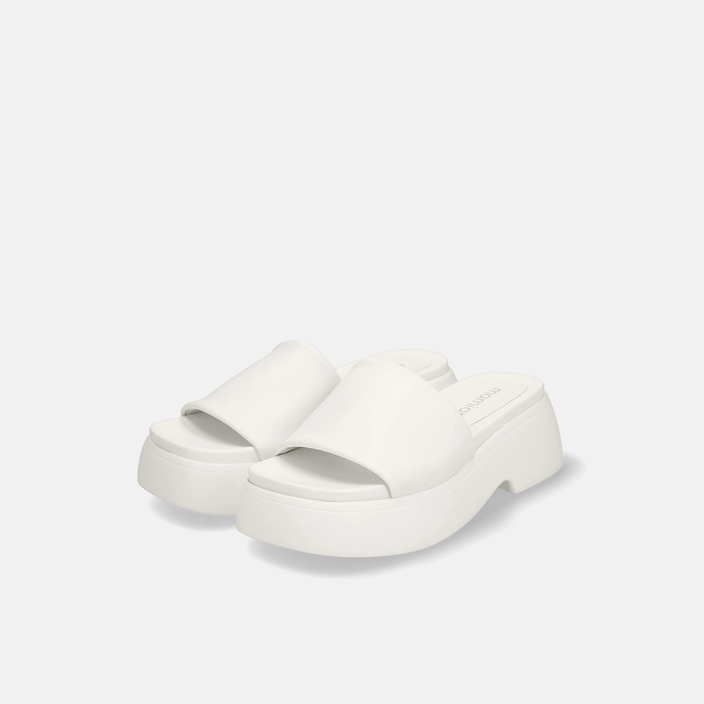 20% OFF: 2024SS: Thick-soled platform sandals (m10bn12) White