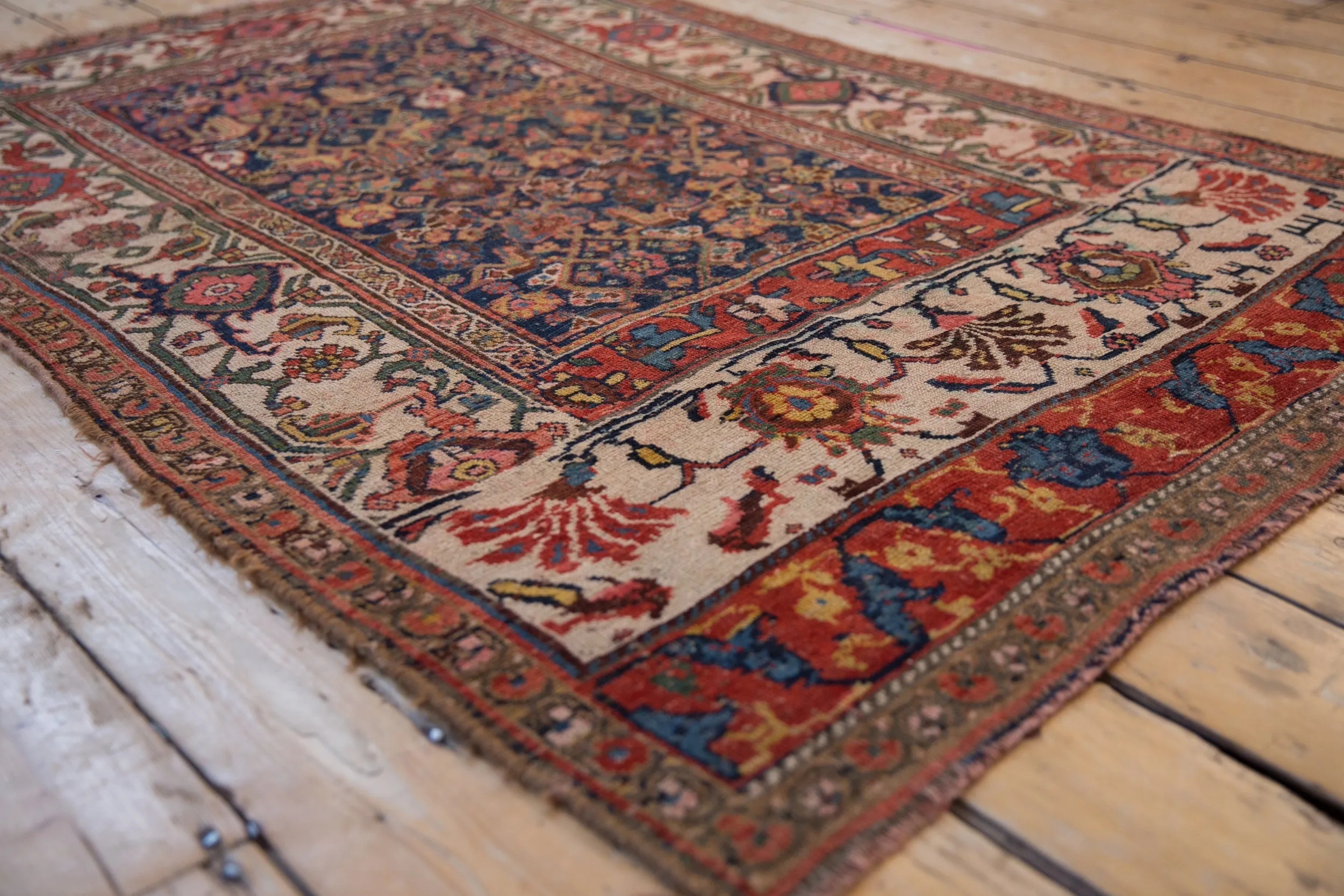 4x5.5 Antique Bijar Rug