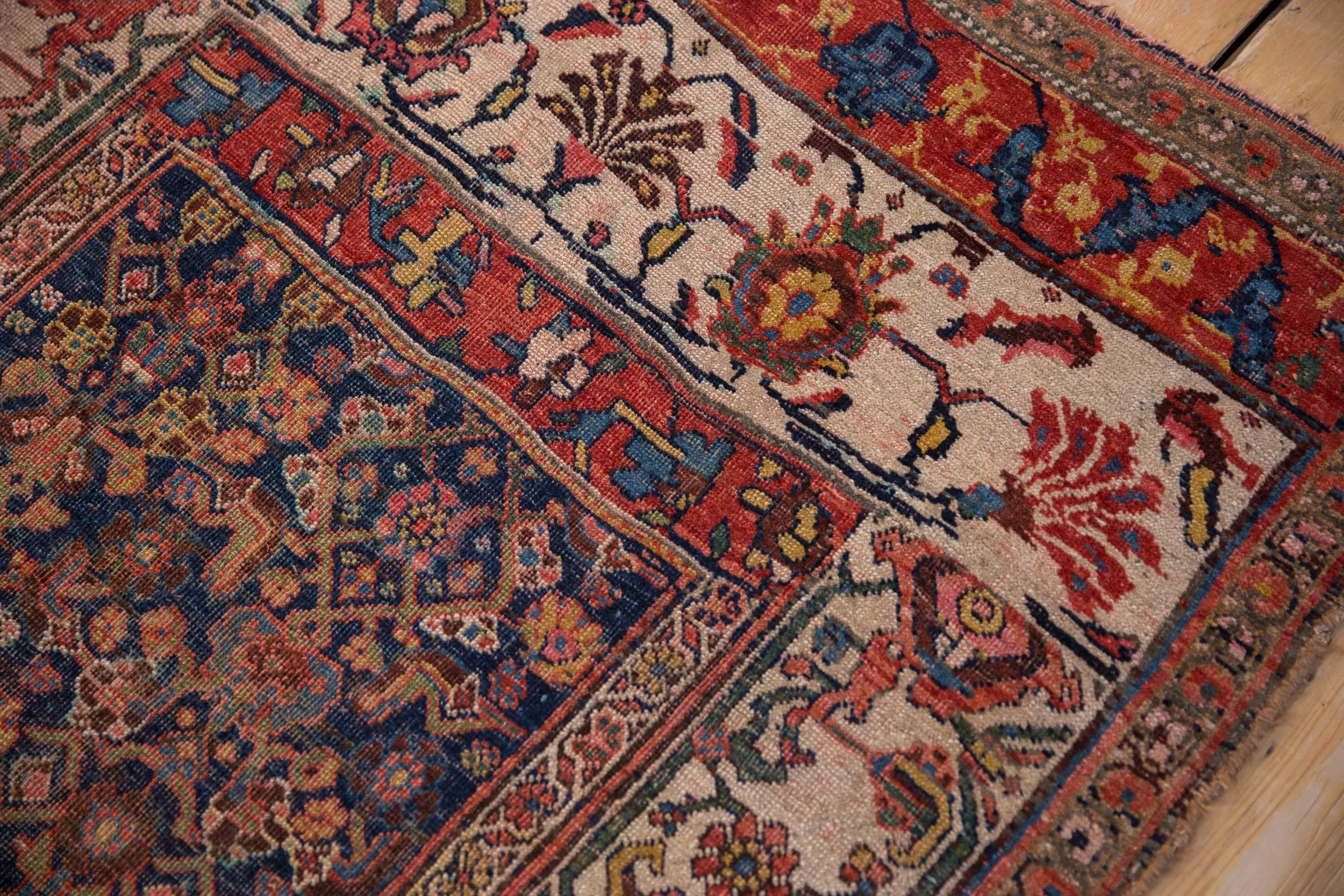 4x5.5 Antique Bijar Rug