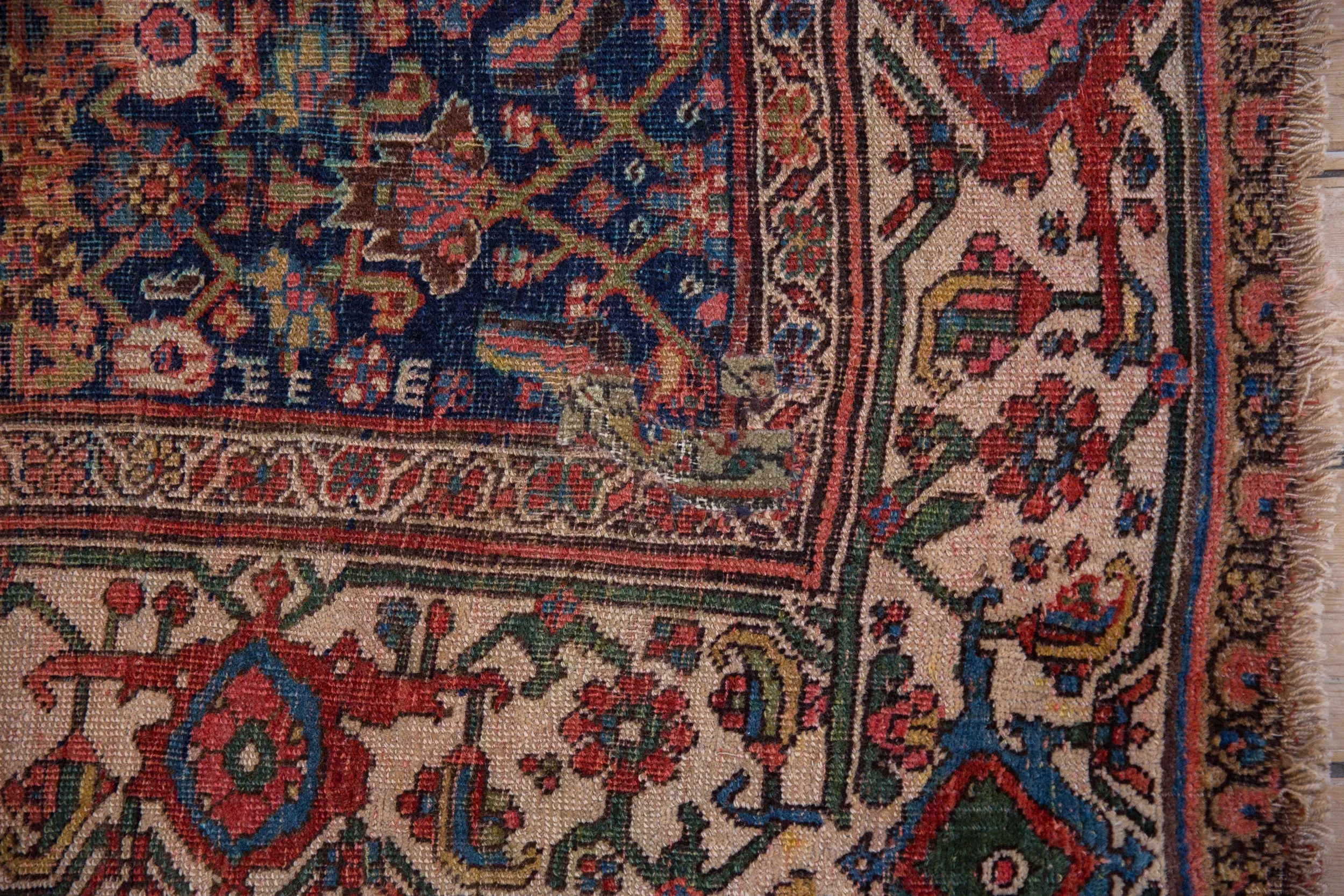 4x5.5 Antique Bijar Rug