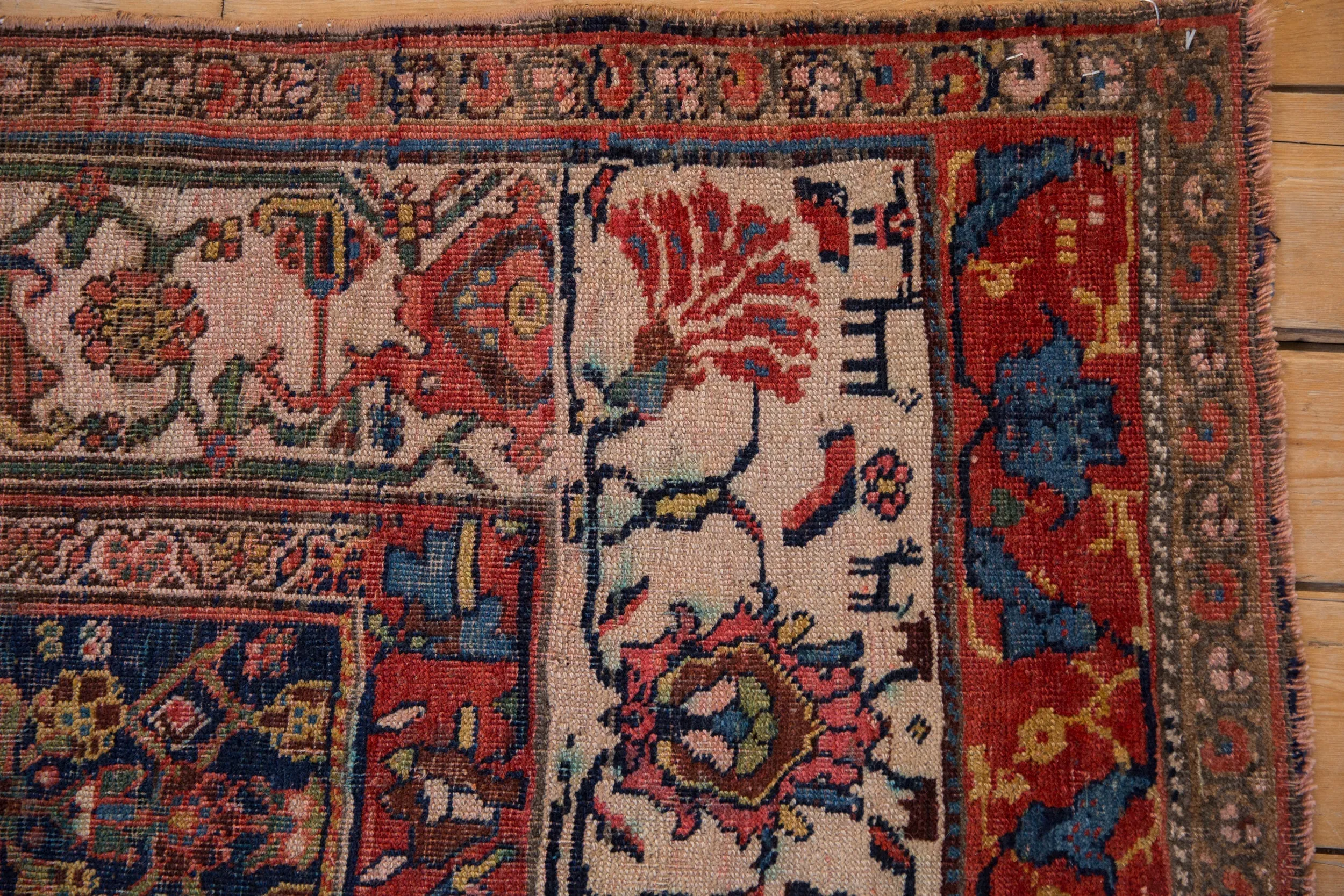 4x5.5 Antique Bijar Rug