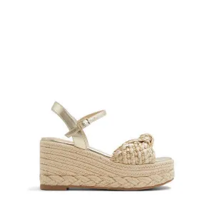Aldo Annamarie Women Wedge Sandals - Gold