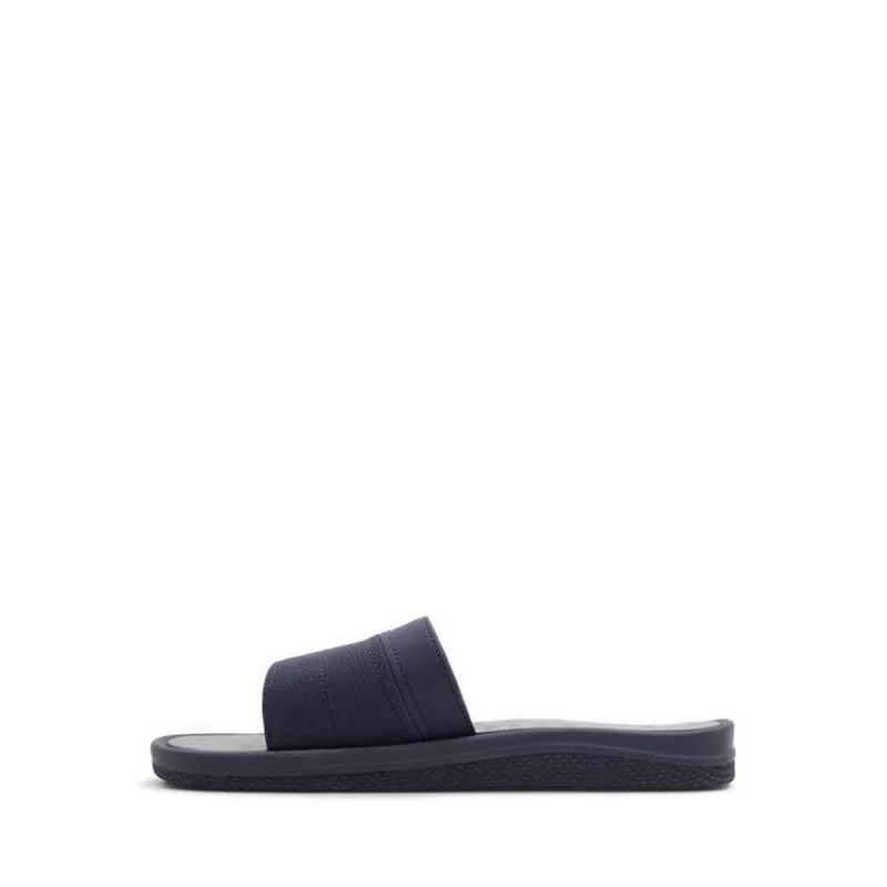 ALDO PLANTAGO FLAT SANDALS - NAVY