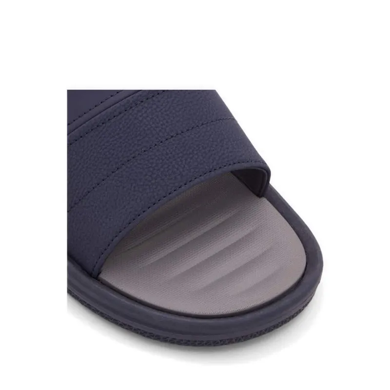 ALDO PLANTAGO FLAT SANDALS - NAVY