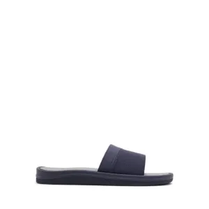 ALDO PLANTAGO FLAT SANDALS - NAVY