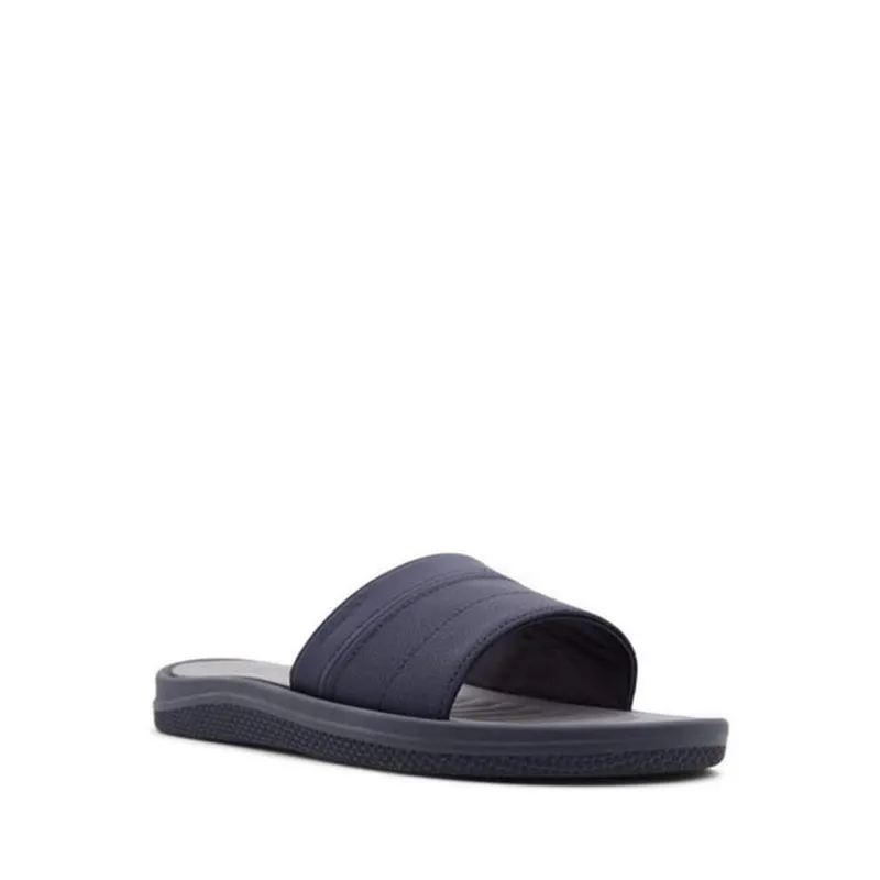 ALDO PLANTAGO FLAT SANDALS - NAVY