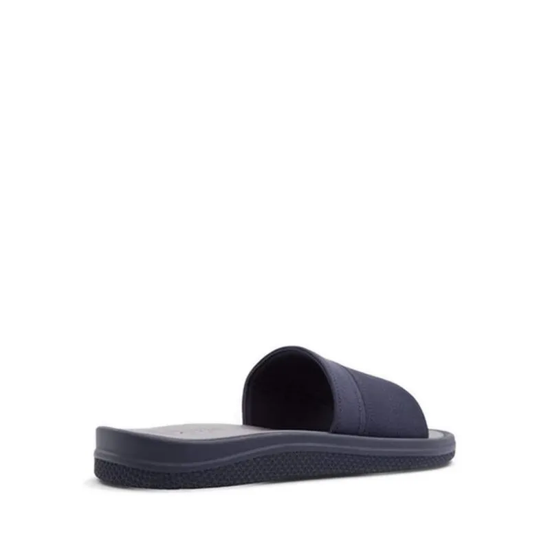 ALDO PLANTAGO FLAT SANDALS - NAVY