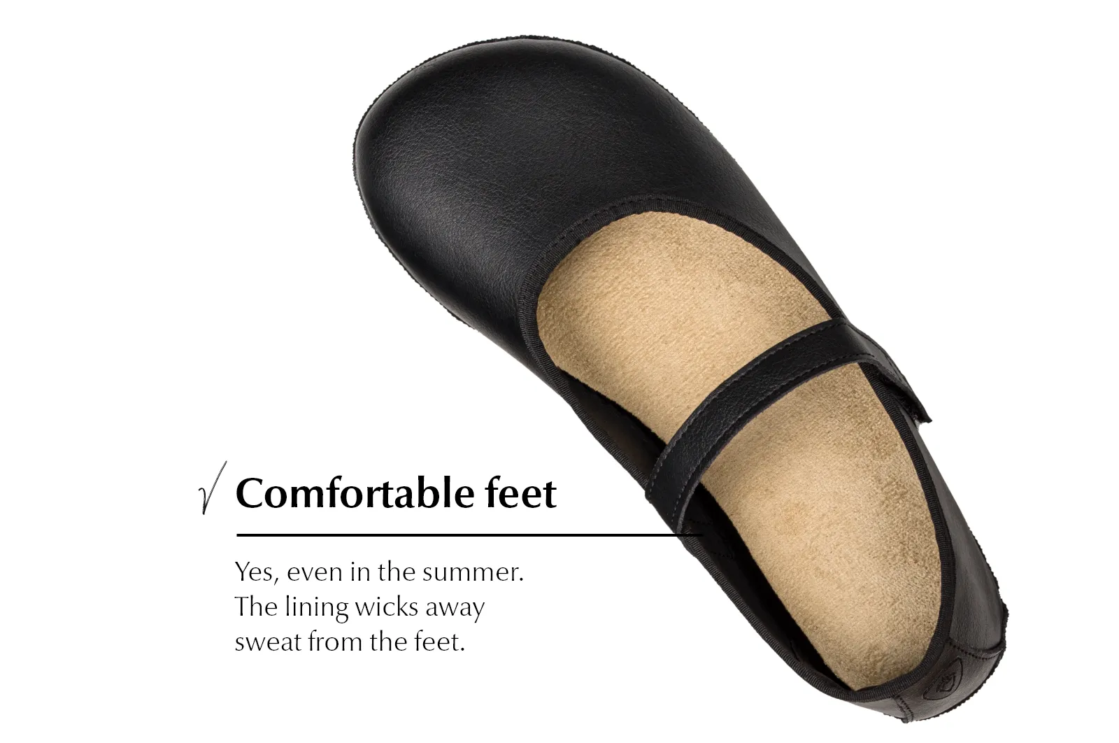 Ananda Barefoot Dress shoes - Black