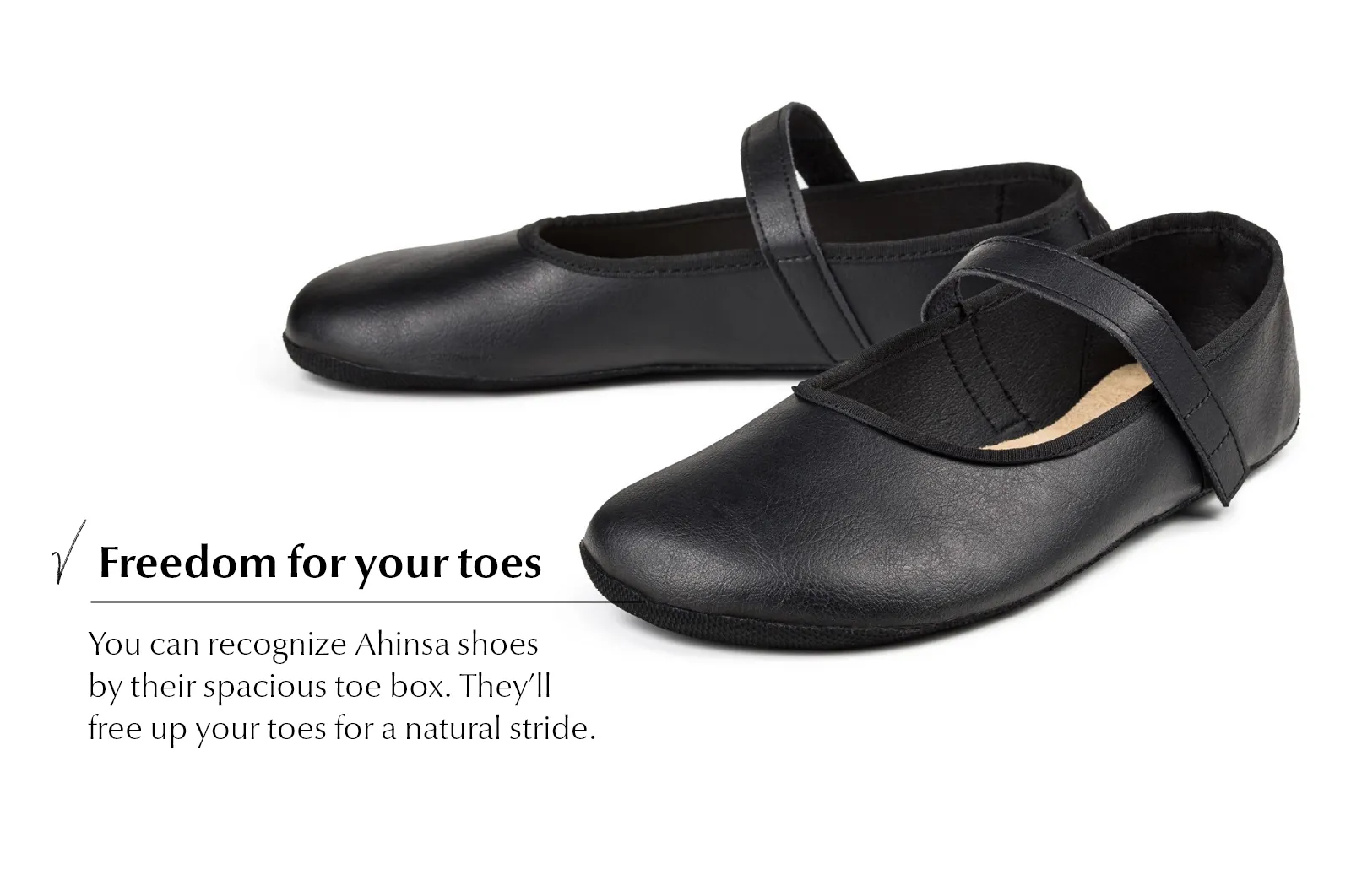 Ananda Barefoot Dress shoes - Black