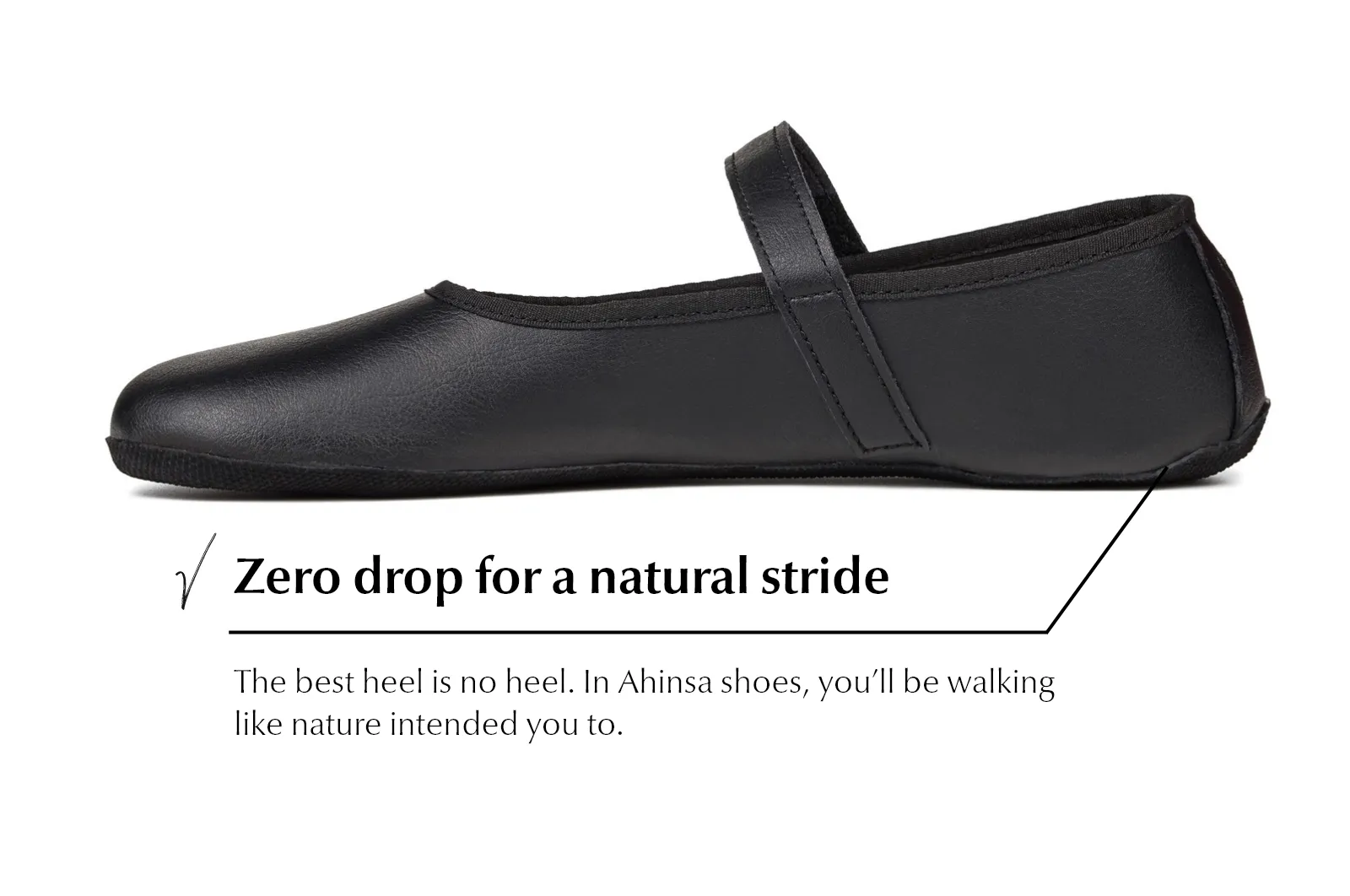 Ananda Barefoot Dress shoes - Black