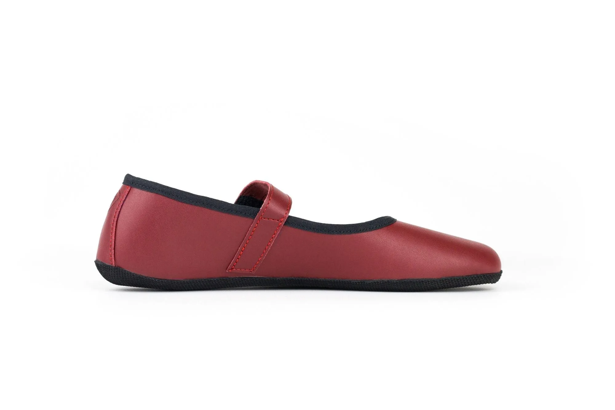 Ananda Barfuß-Ballerinas - Burgunderrot