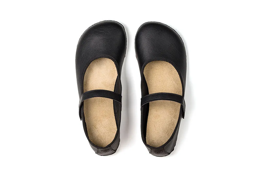 Ananda Barfuß-Ballerinas - Schwarz