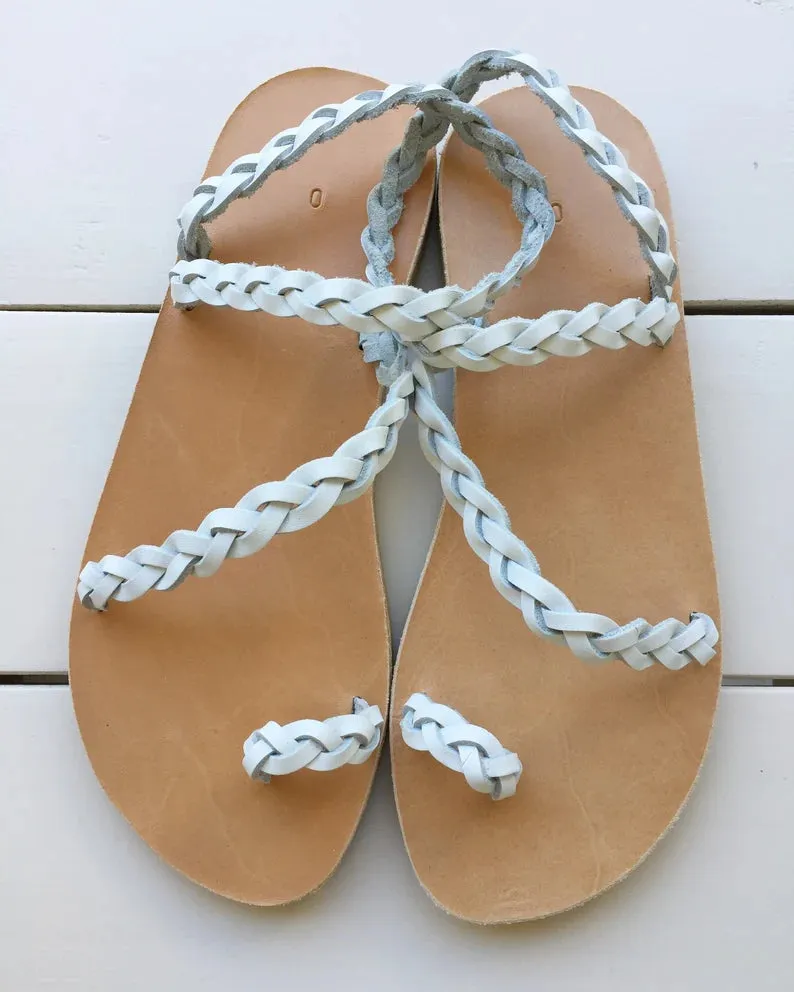 Ancient Greek Unkle Strap Sandals