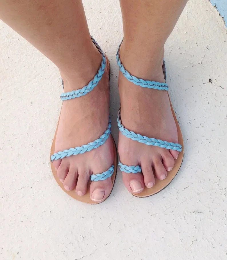 Ancient Greek Unkle Strap Sandals