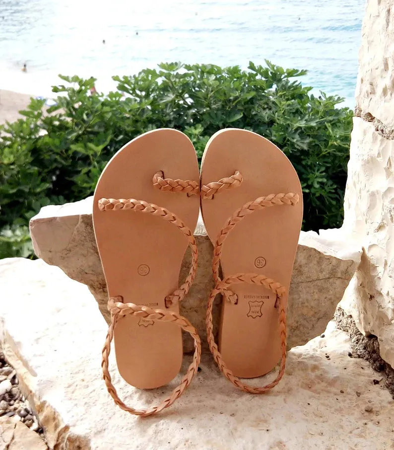 Ancient Greek Unkle Strap Sandals