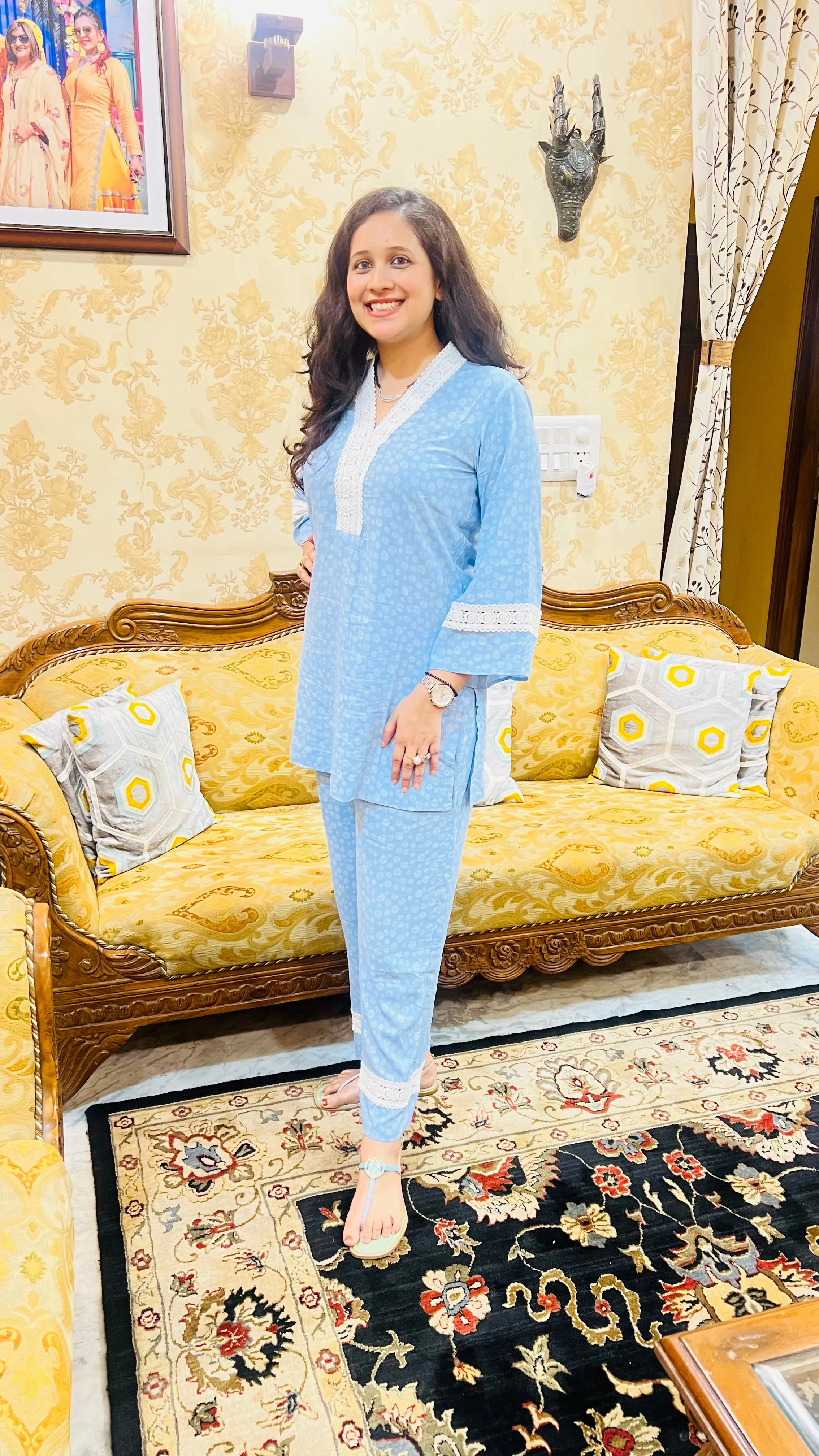 Beautiful Blue Co-Ord