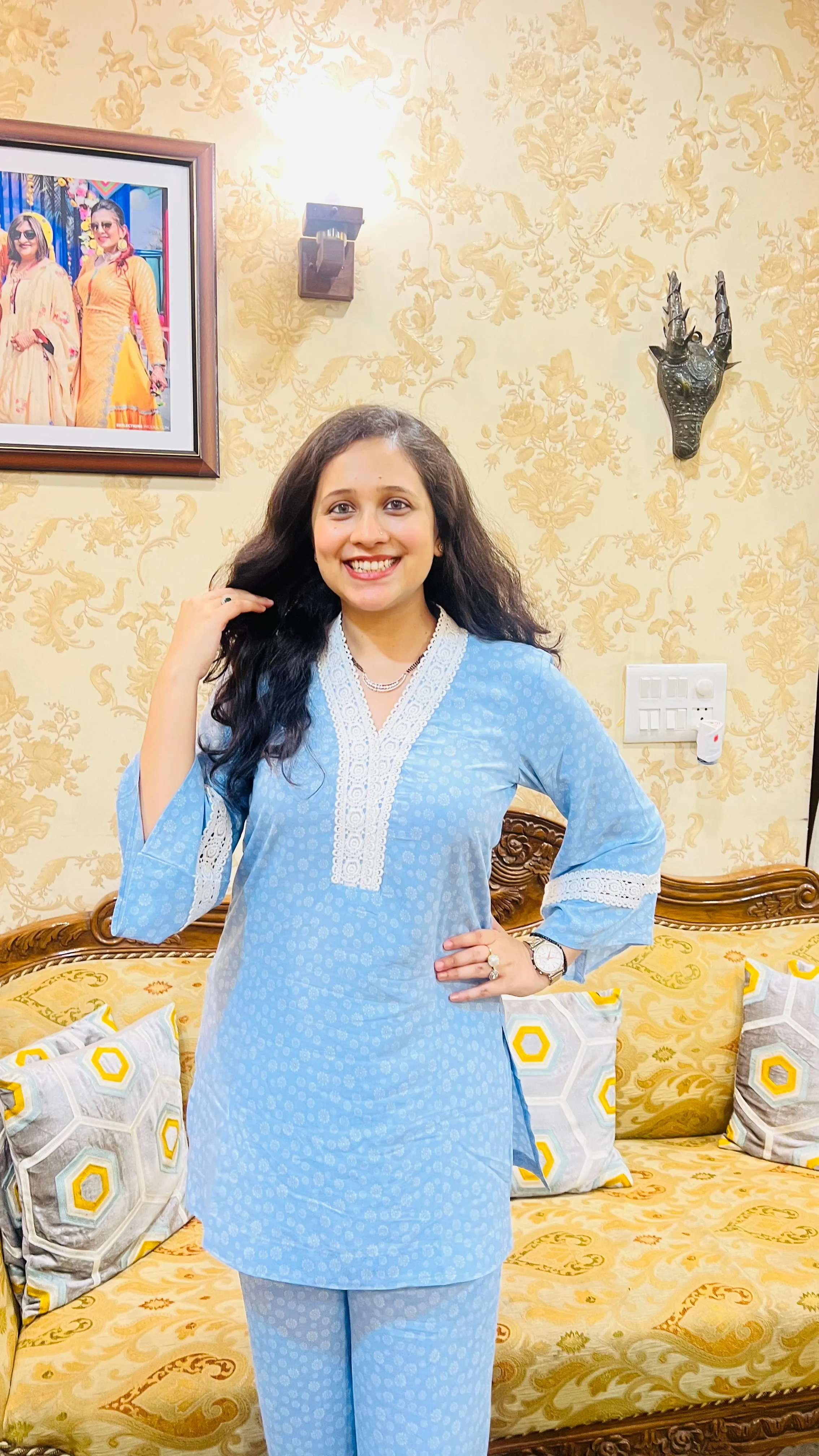 Beautiful Blue Co-Ord