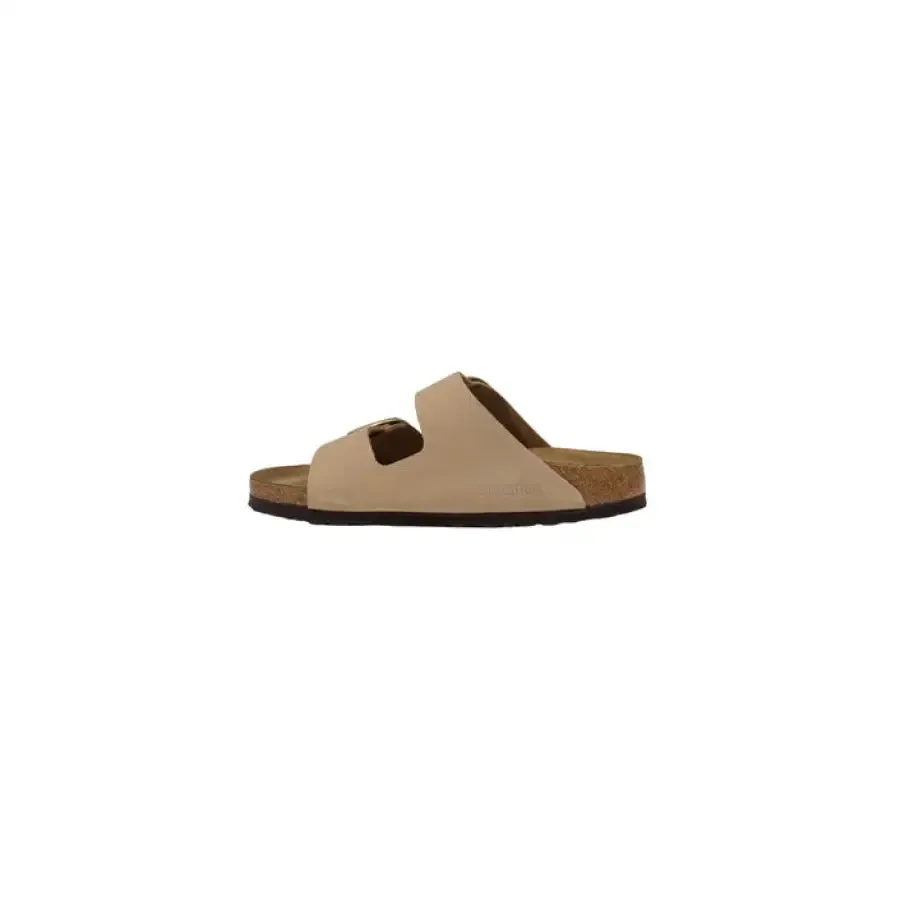 Beige Double Buckle Sandal