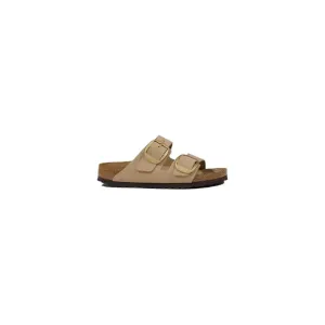 Beige Double Buckle Sandal