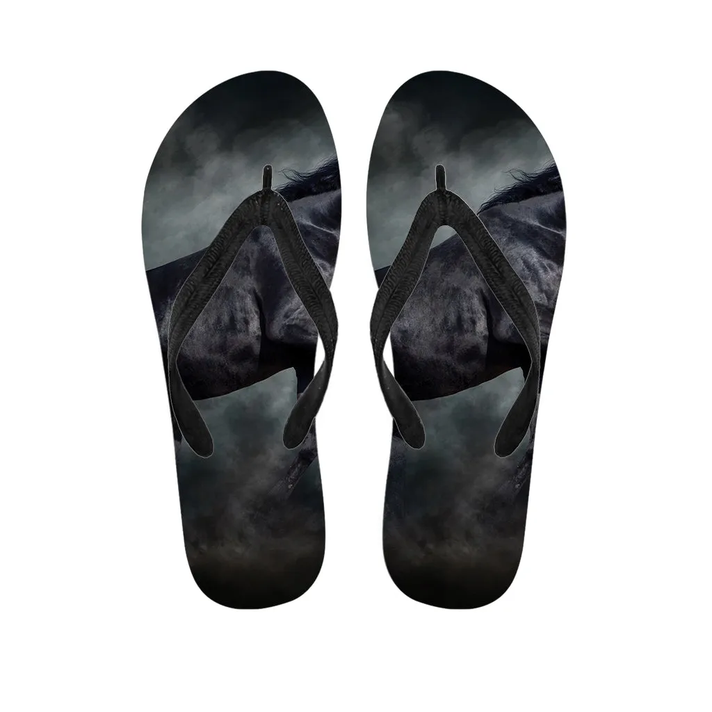 Black Stallion Hawaiian Flip Flops: The Perfect Accessory for Your Hawaiian Outfit