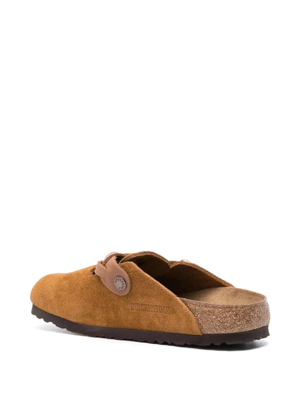 Boston suede leather slippers