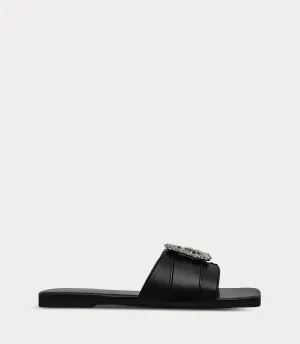 BW10340-BLACK-Women Slipper