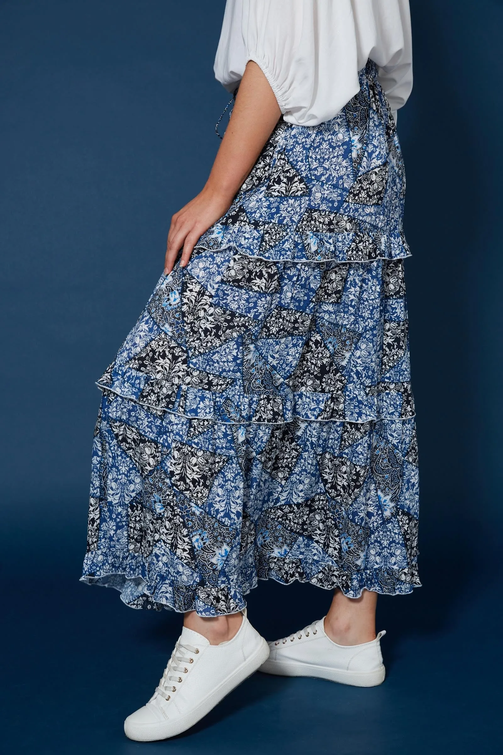 Cascara Frill Skirt - Baha