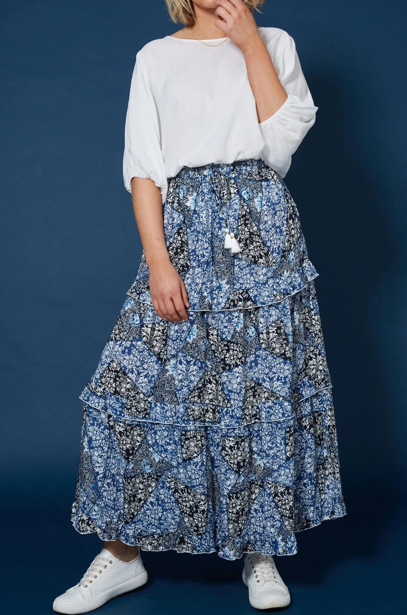 Cascara Frill Skirt - Baha