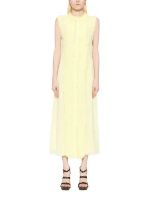 Claudine Dress In Citron