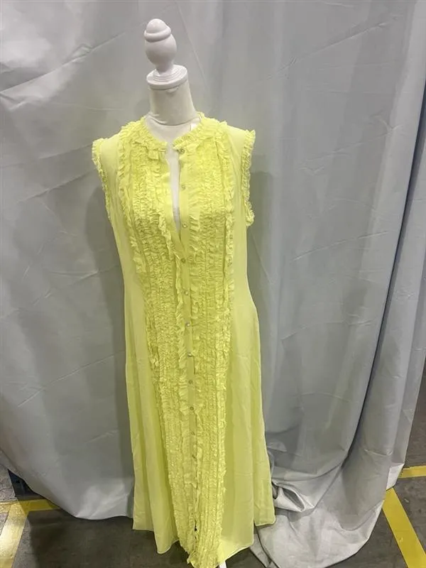 Claudine Dress In Citron