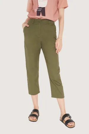 Closet Staples Cropped Ankle Length Trousers