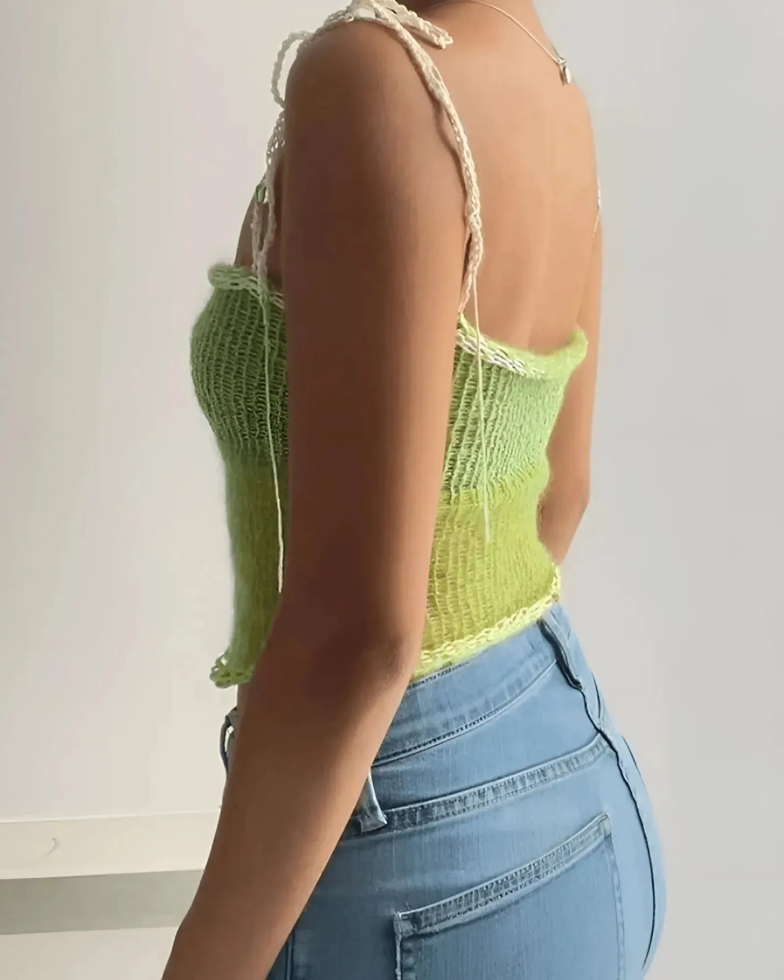 Crimson Knit Cami