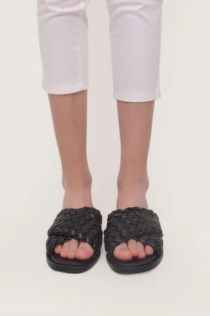Criss Cross Braided Sandals