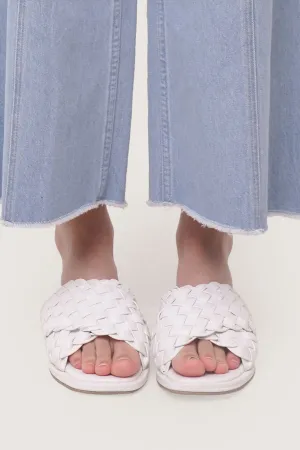 Criss Cross Braided Sandals