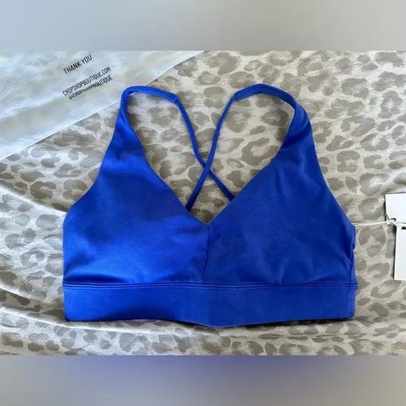 Crop Shop Boutique NWT Royal Fade Amara Crop Medium