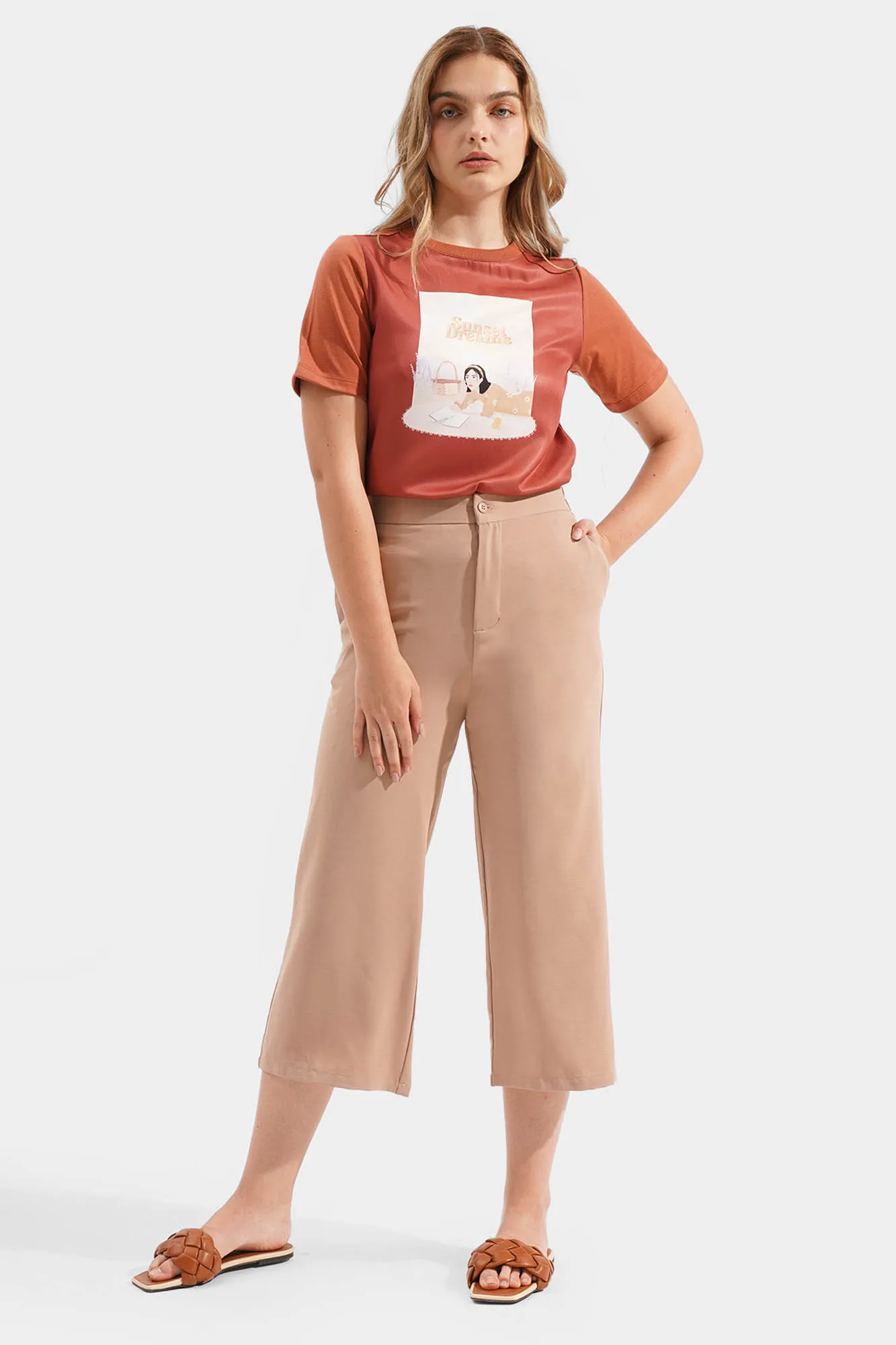 Cropped Cozy Pants