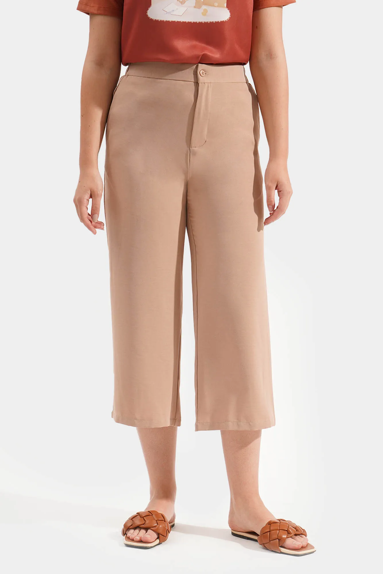 Cropped Cozy Pants