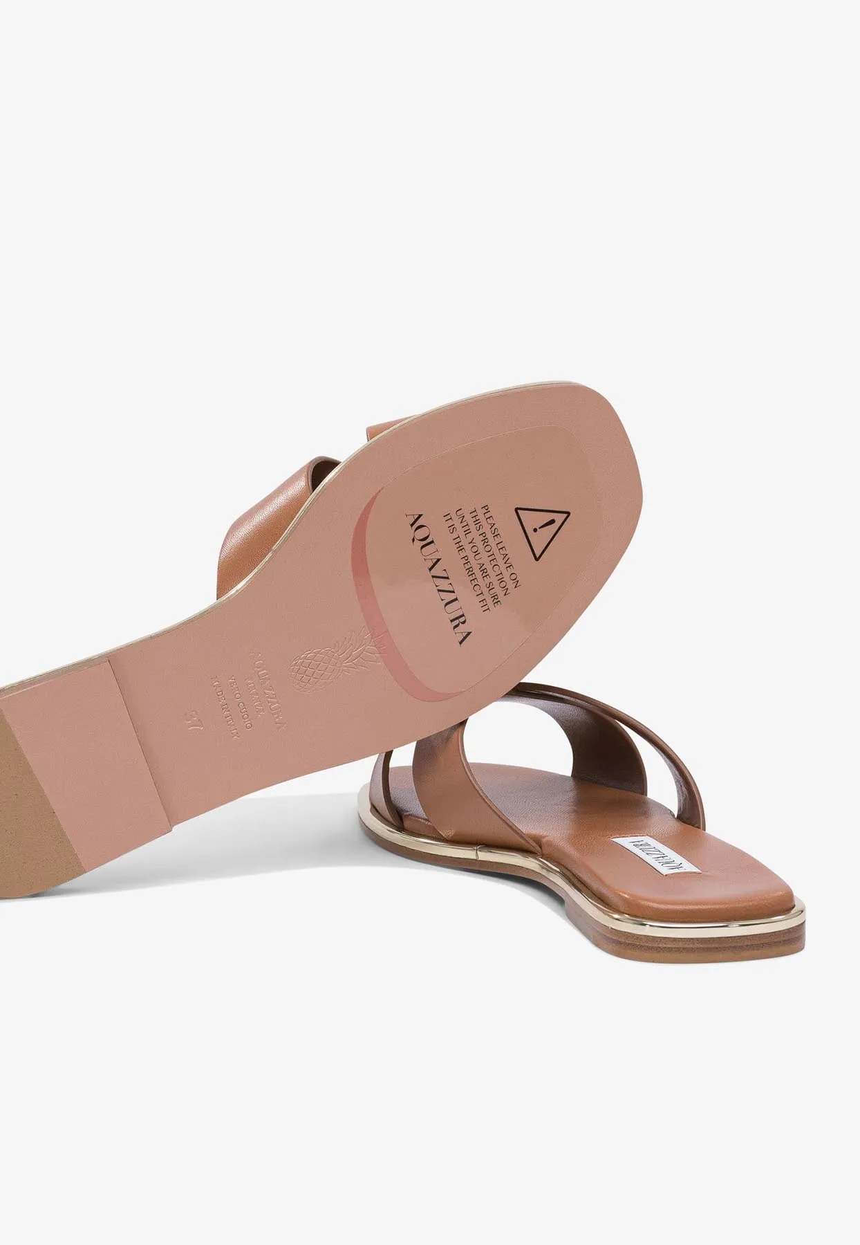 Divine Nappa Leather Slides