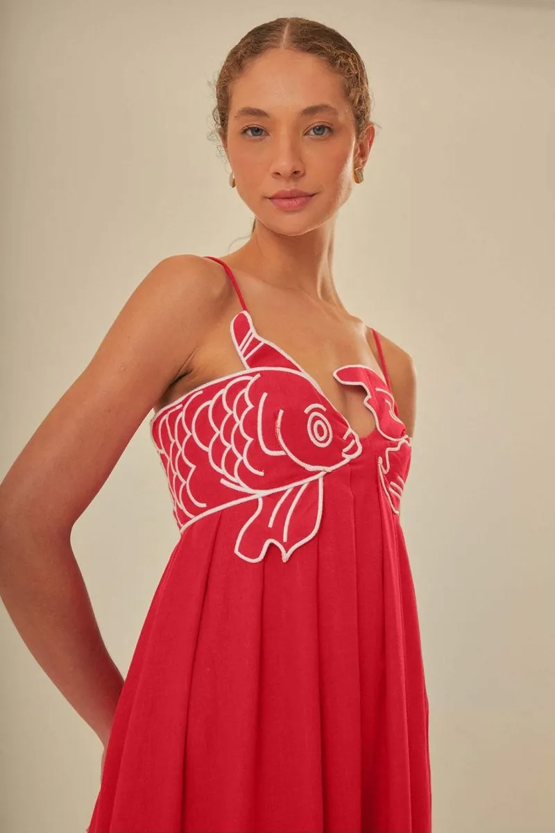 Felicity | Embroidered Maxi Slip Dress