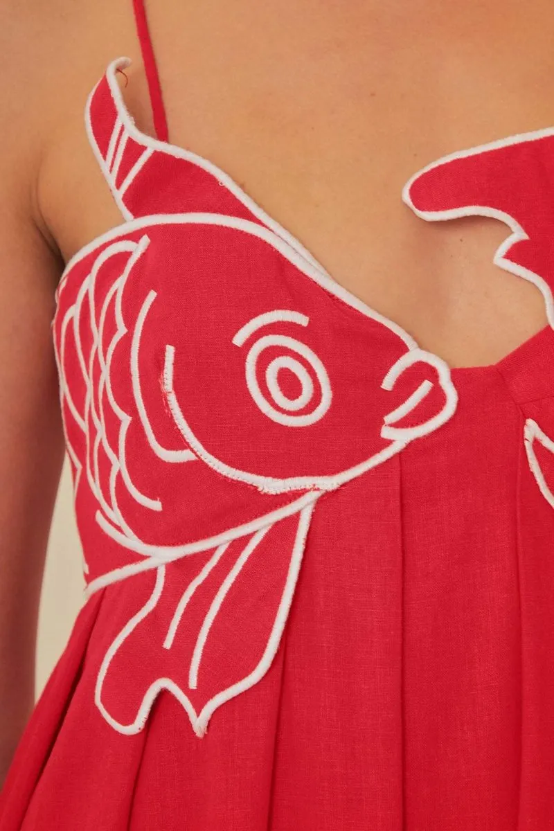 Felicity | Embroidered Maxi Slip Dress