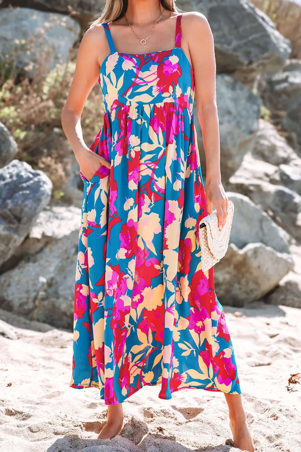 FLORAL FORECAST SUNDRESS