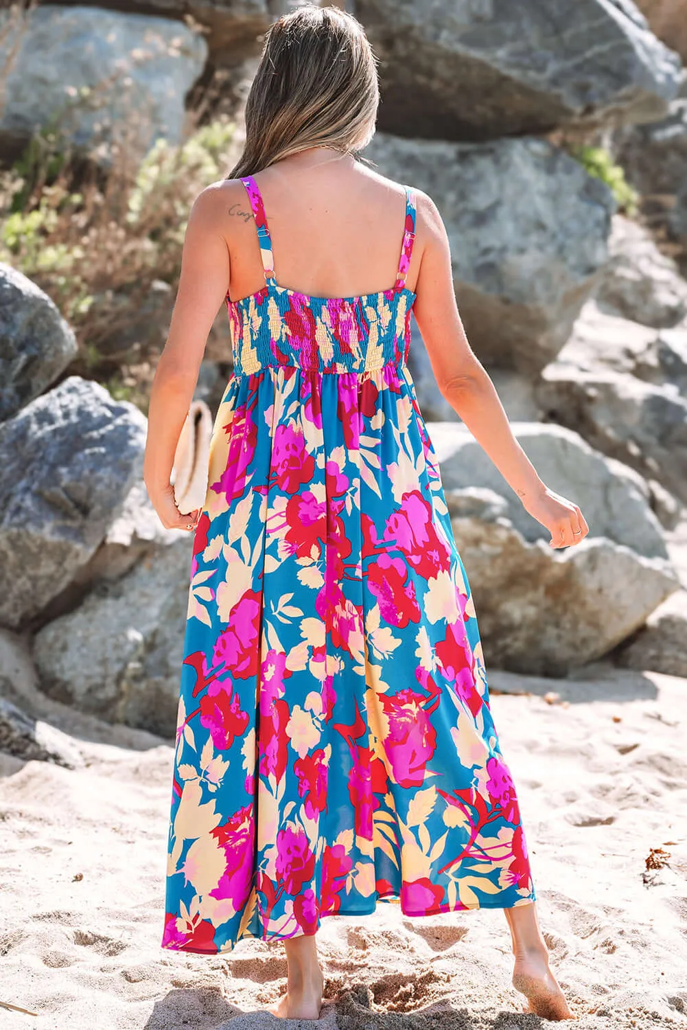 FLORAL FORECAST SUNDRESS