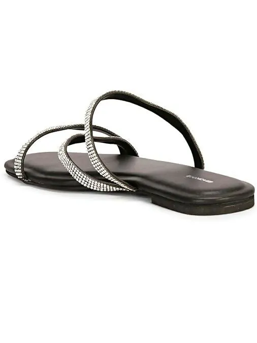 GRACECODE Slip-On Stylish Open Toe Comfort flats for Women