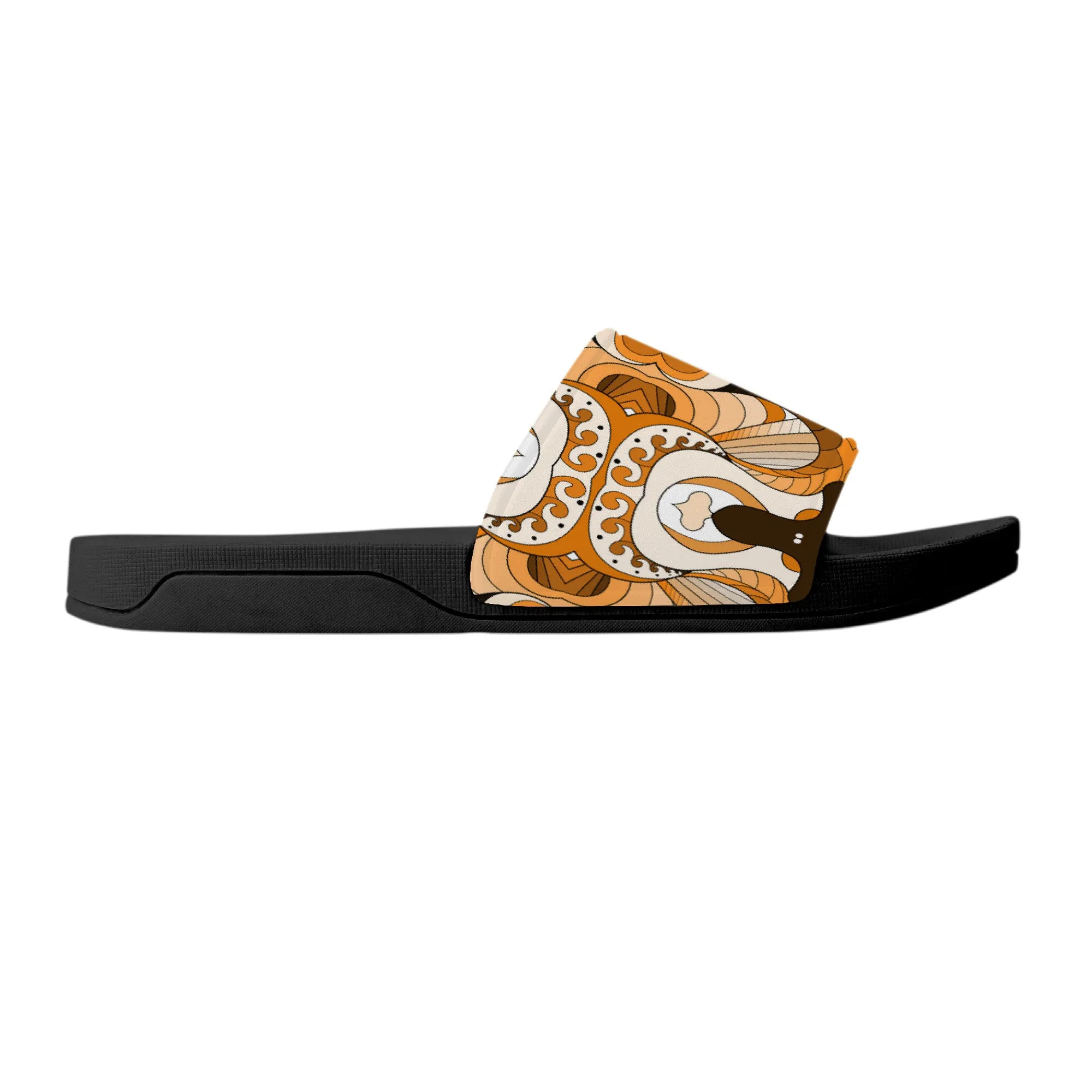 Grizleir Beige Slides