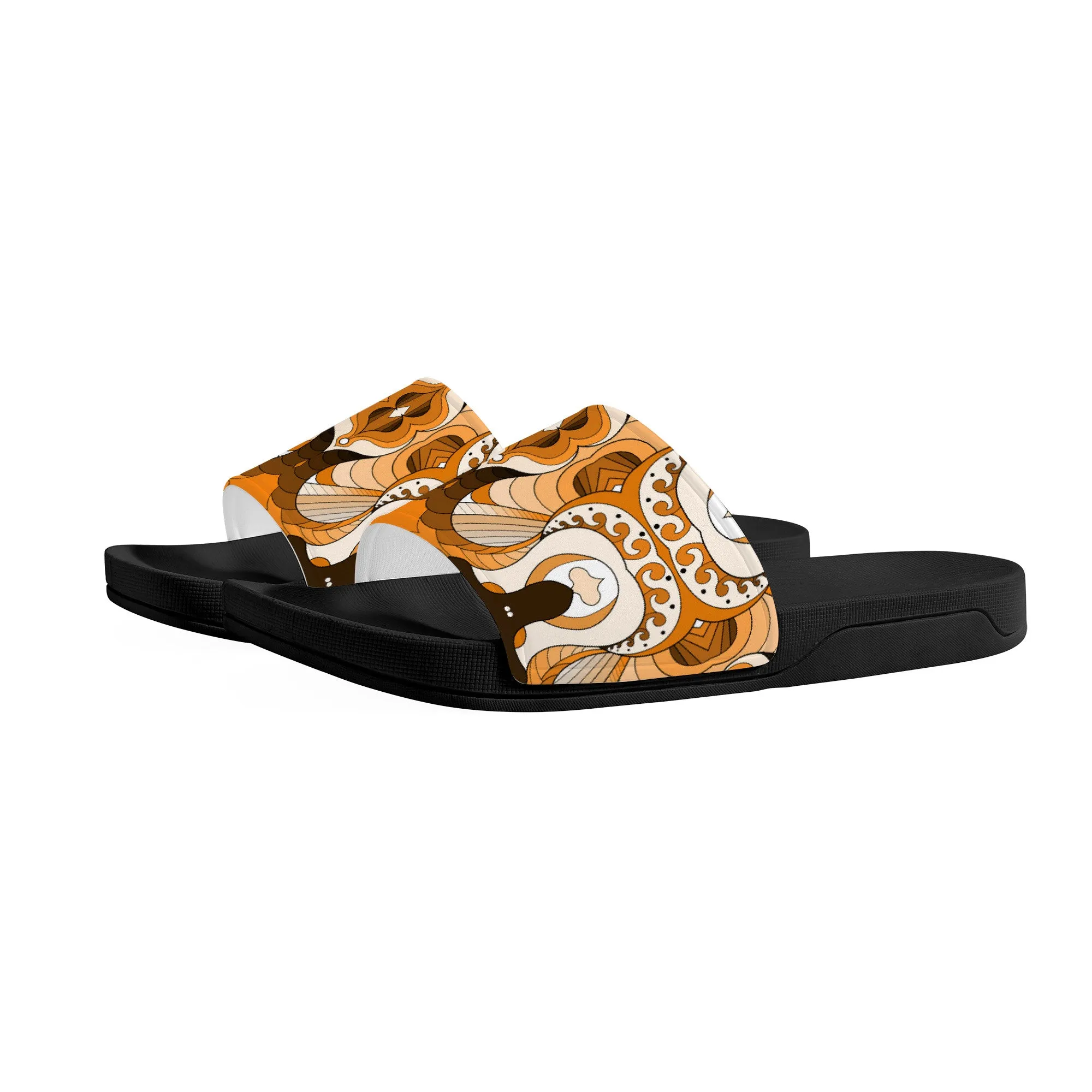Grizleir Beige Slides