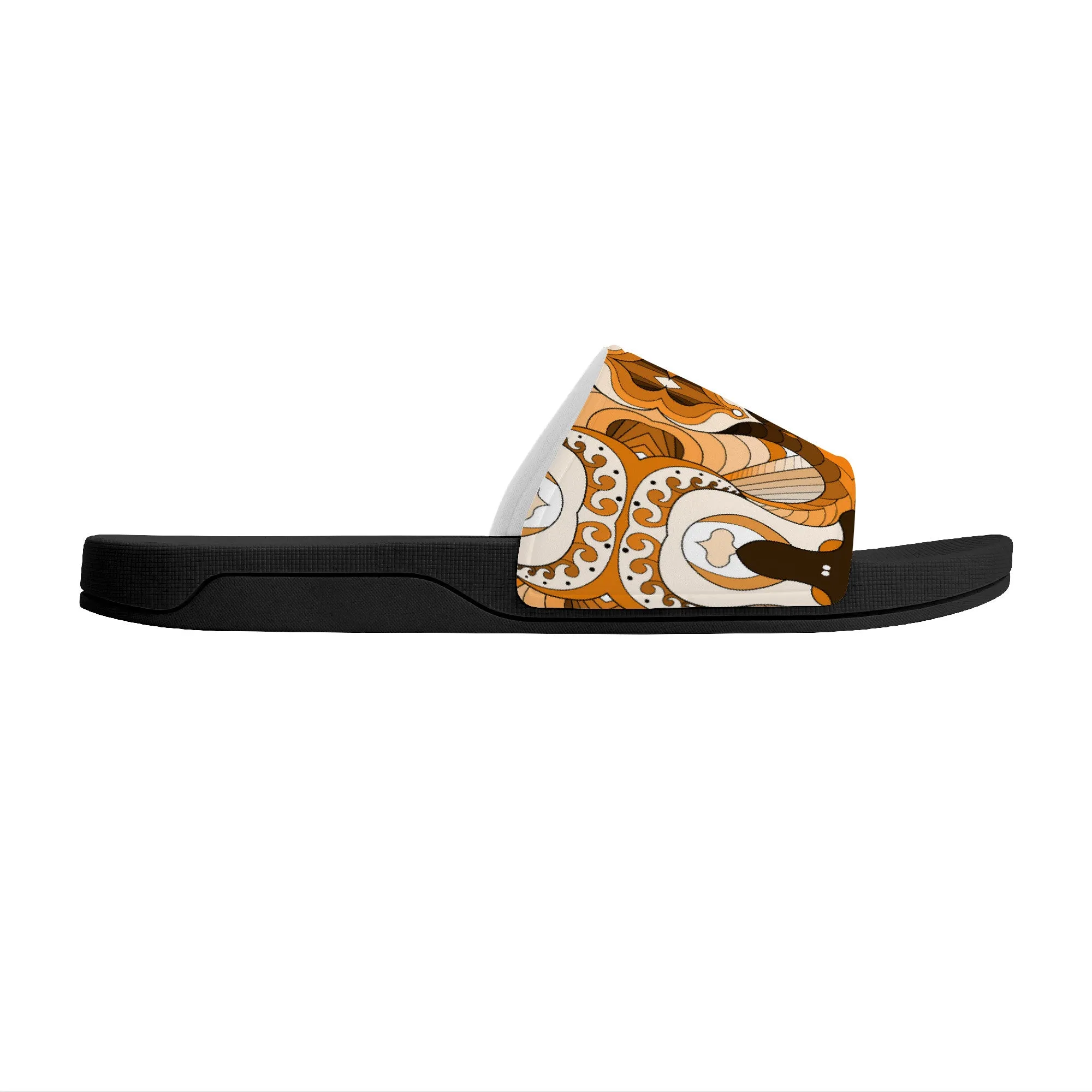 Grizleir Beige Slides
