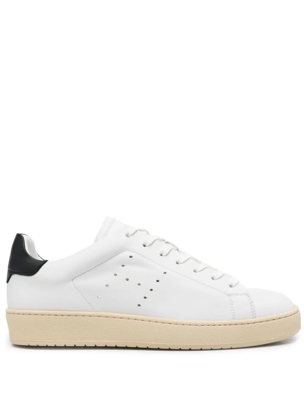 H672 leather sneakers