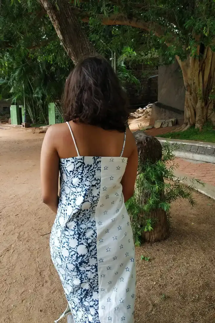 Half and Half Resort Dress