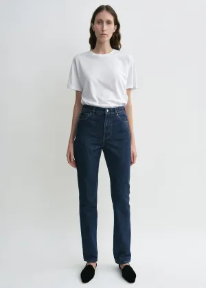 High slim denim indigo