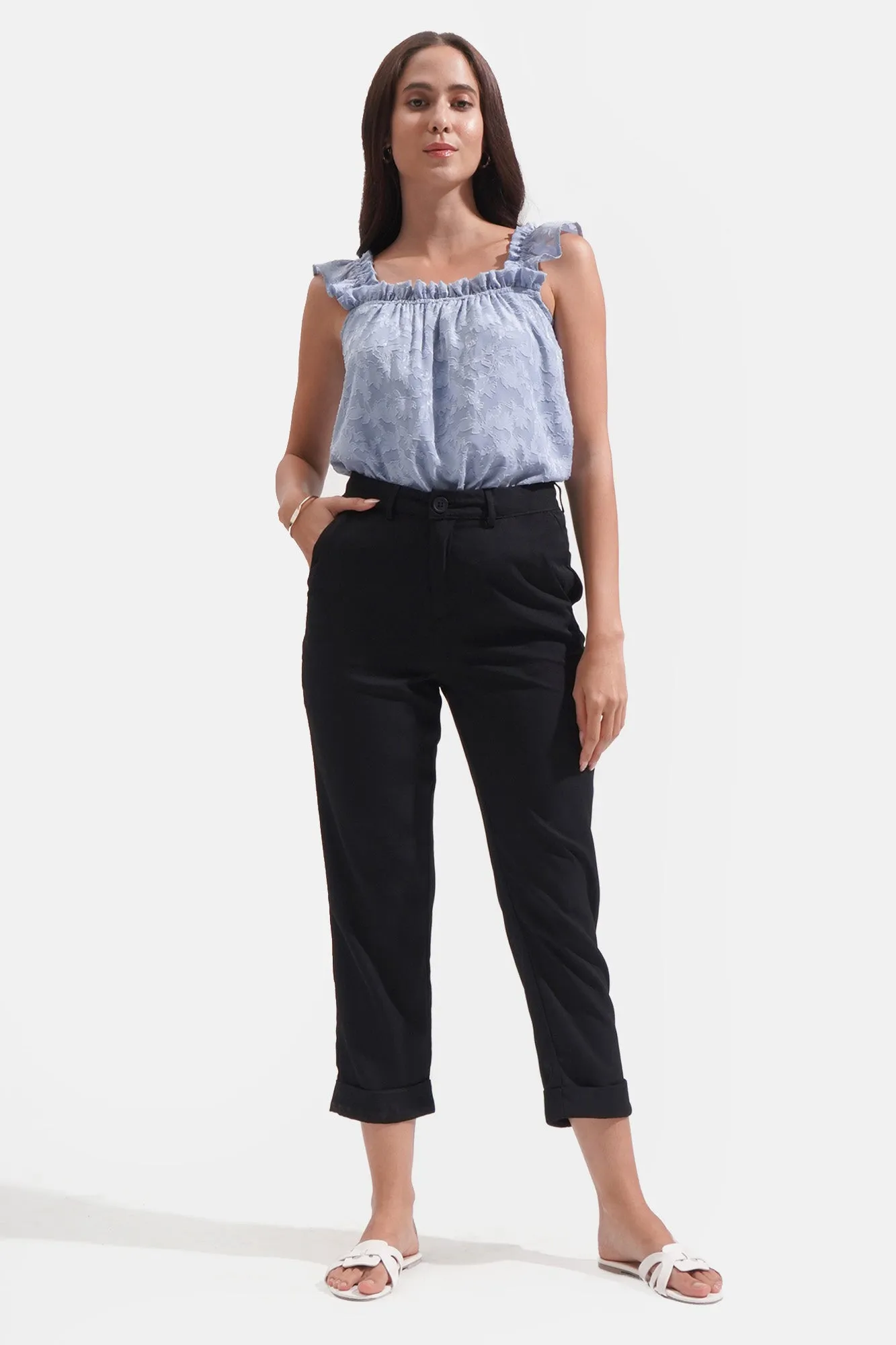 Jacquard Swing Top